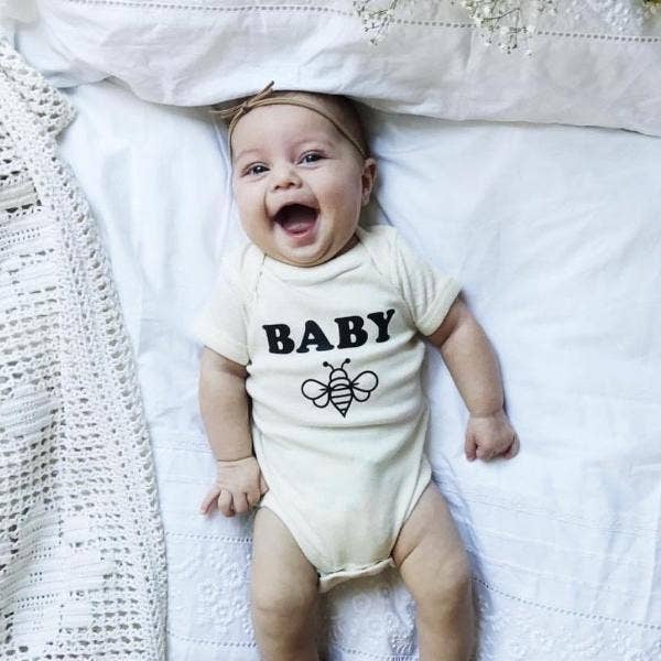 Baby Bee Bodysuit Onesie | Baby Clothing | Gift