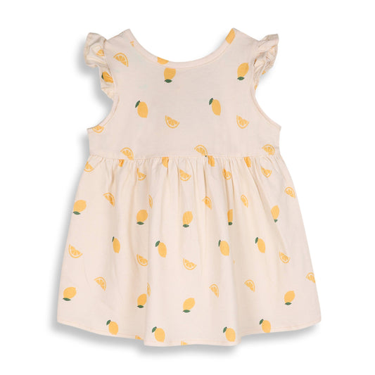 Lemon Baby Dress + Bloomer (Organic Jersey)