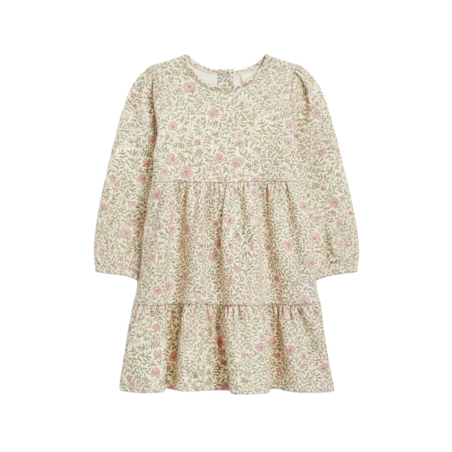 Sofia Long Sleeve Tiered Dress - Janice Floral