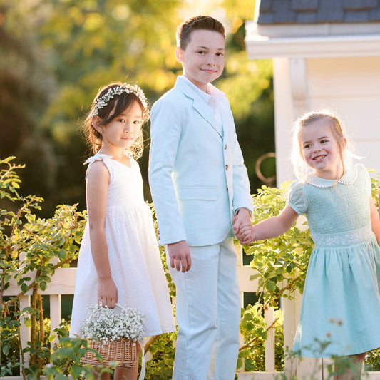 Bow Shoulder Organic Swing Dress