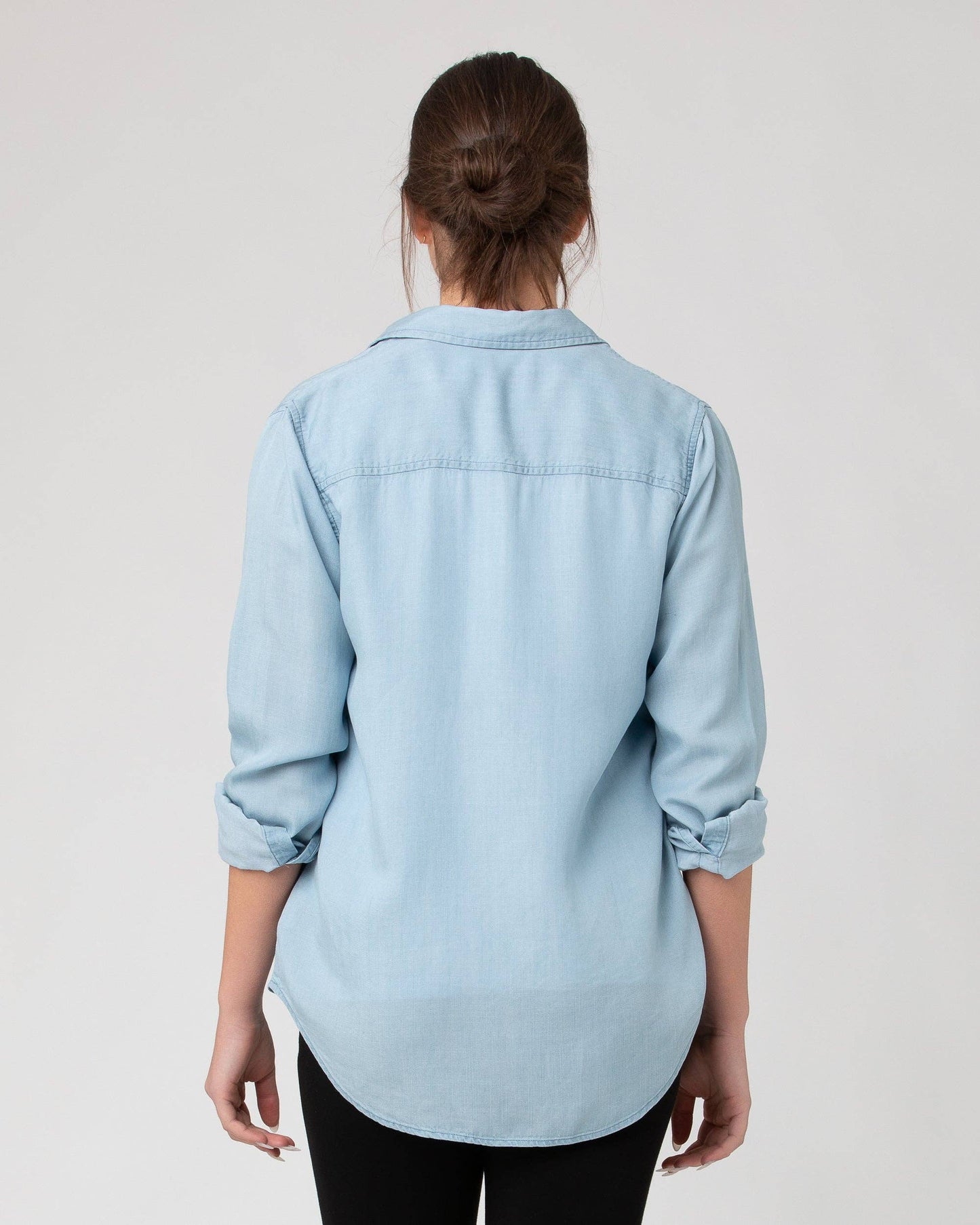 Bec Chambray Shirt  Clean Fade