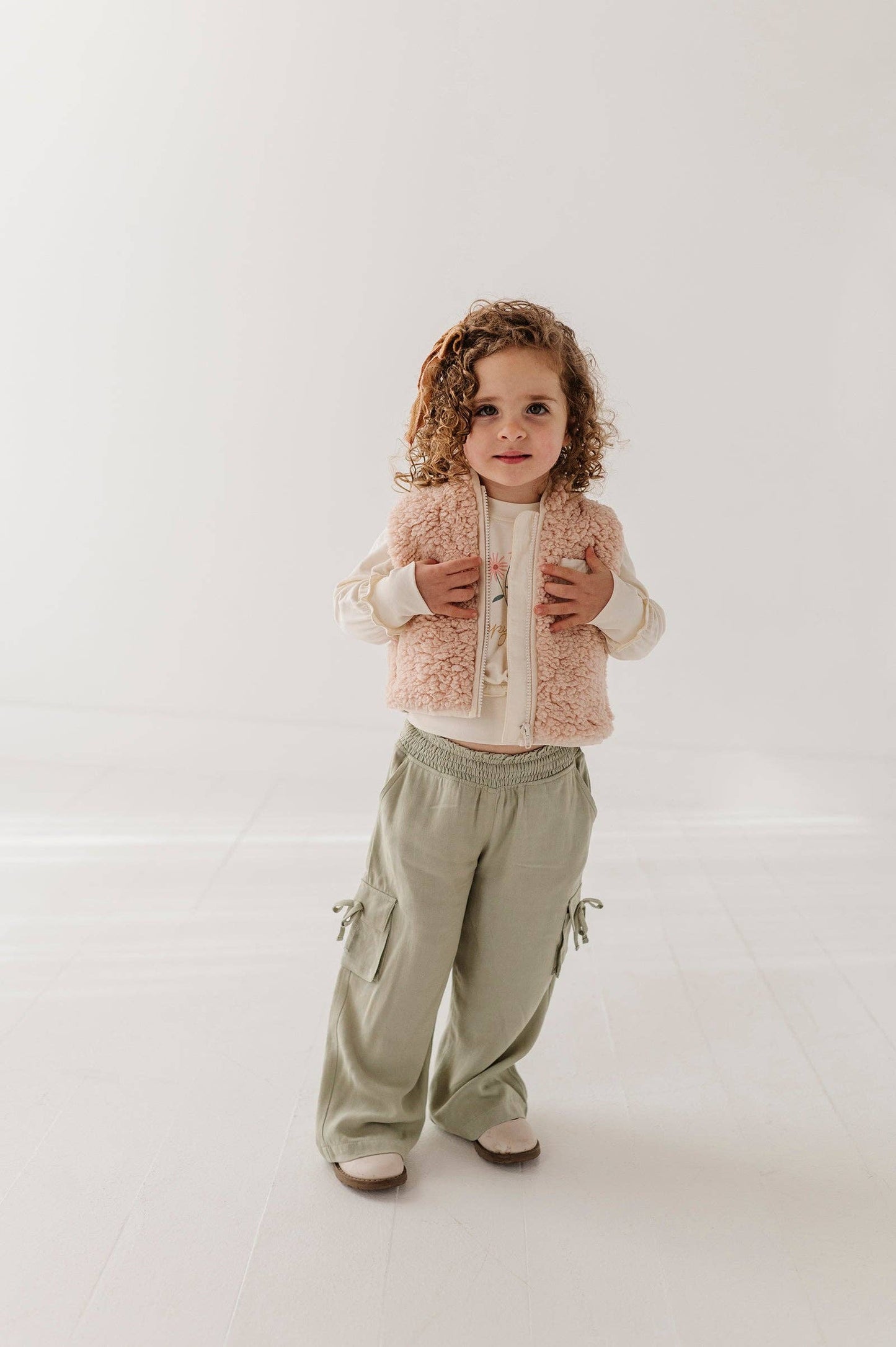 Babysprouts Sherpa Zipper Vest