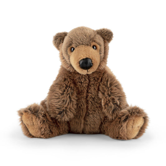 Living Nature Brown Bear with Sound Plush