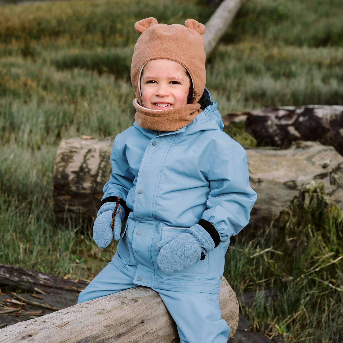 Brown Bear | Kids Fleece Animal Hats