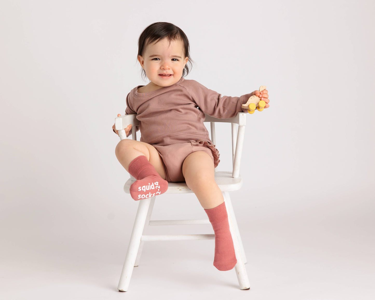 Courtney - Baby Socks / Kids Socks with Non-Slip Silicone