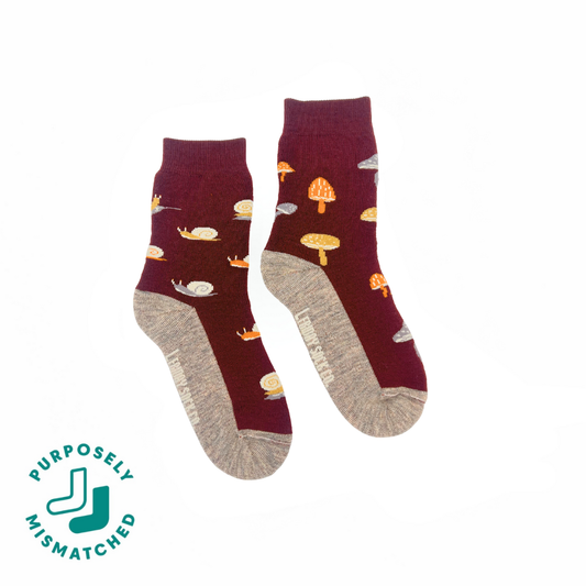 Kid's Mushroom Merino Socks