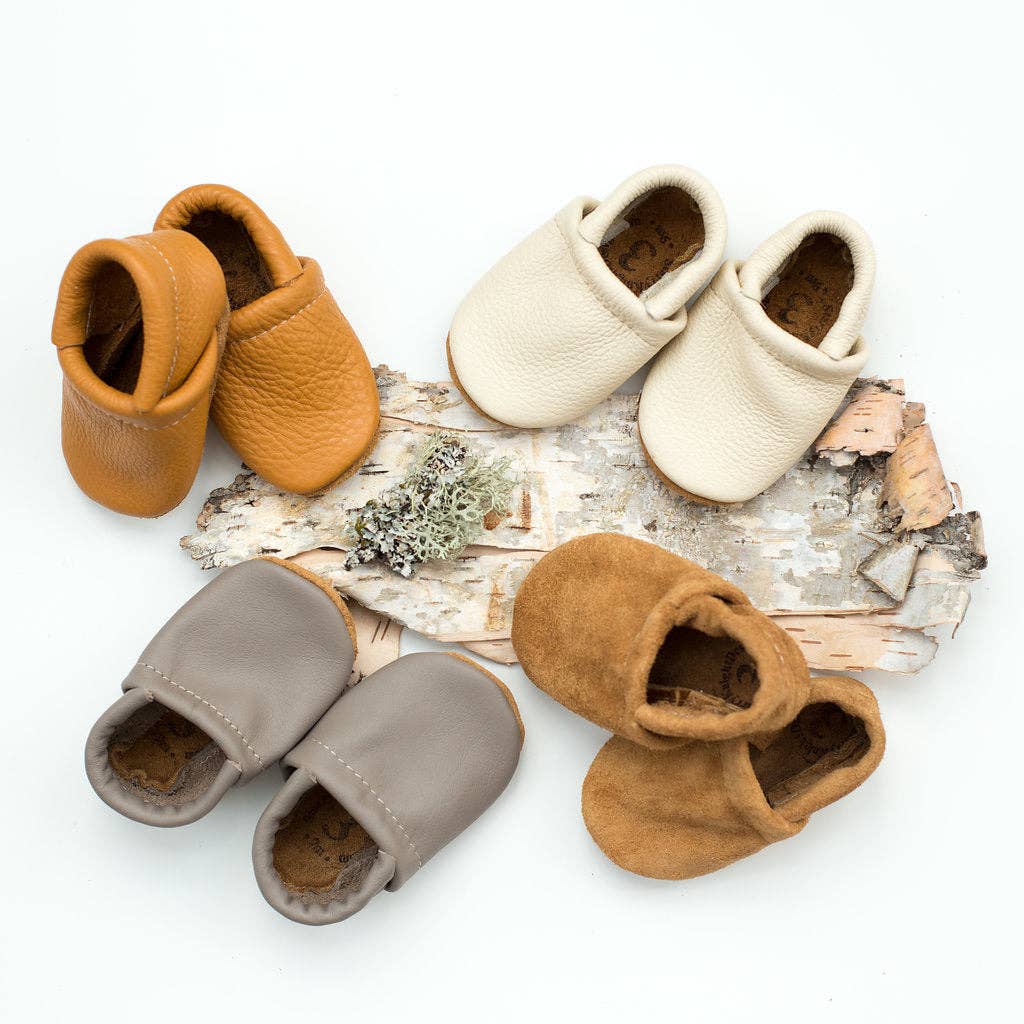 Loafer Baby and Toddler Shoes- Brown Suede