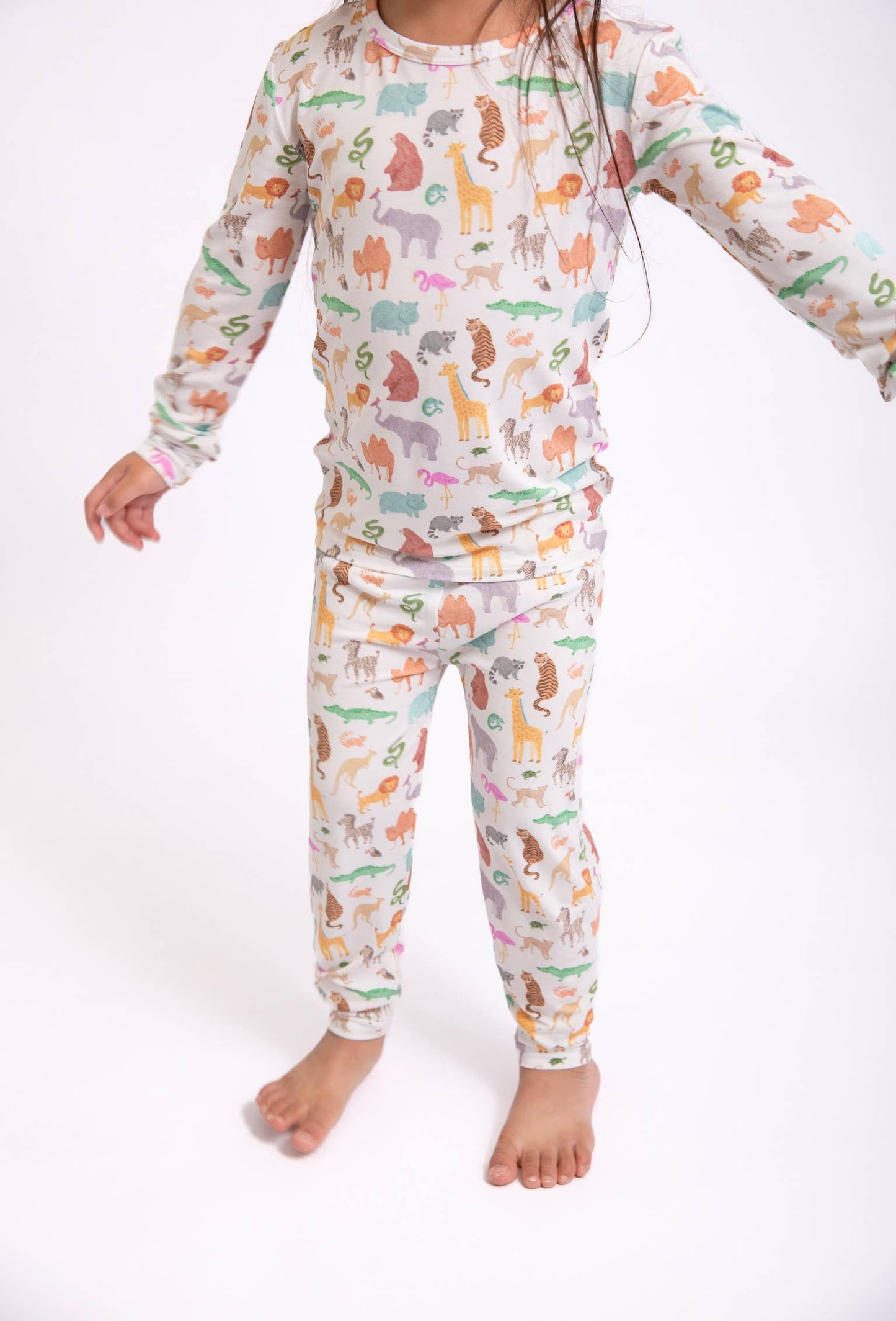 Zoo Crew- LS/Pants Toddler Pajamas