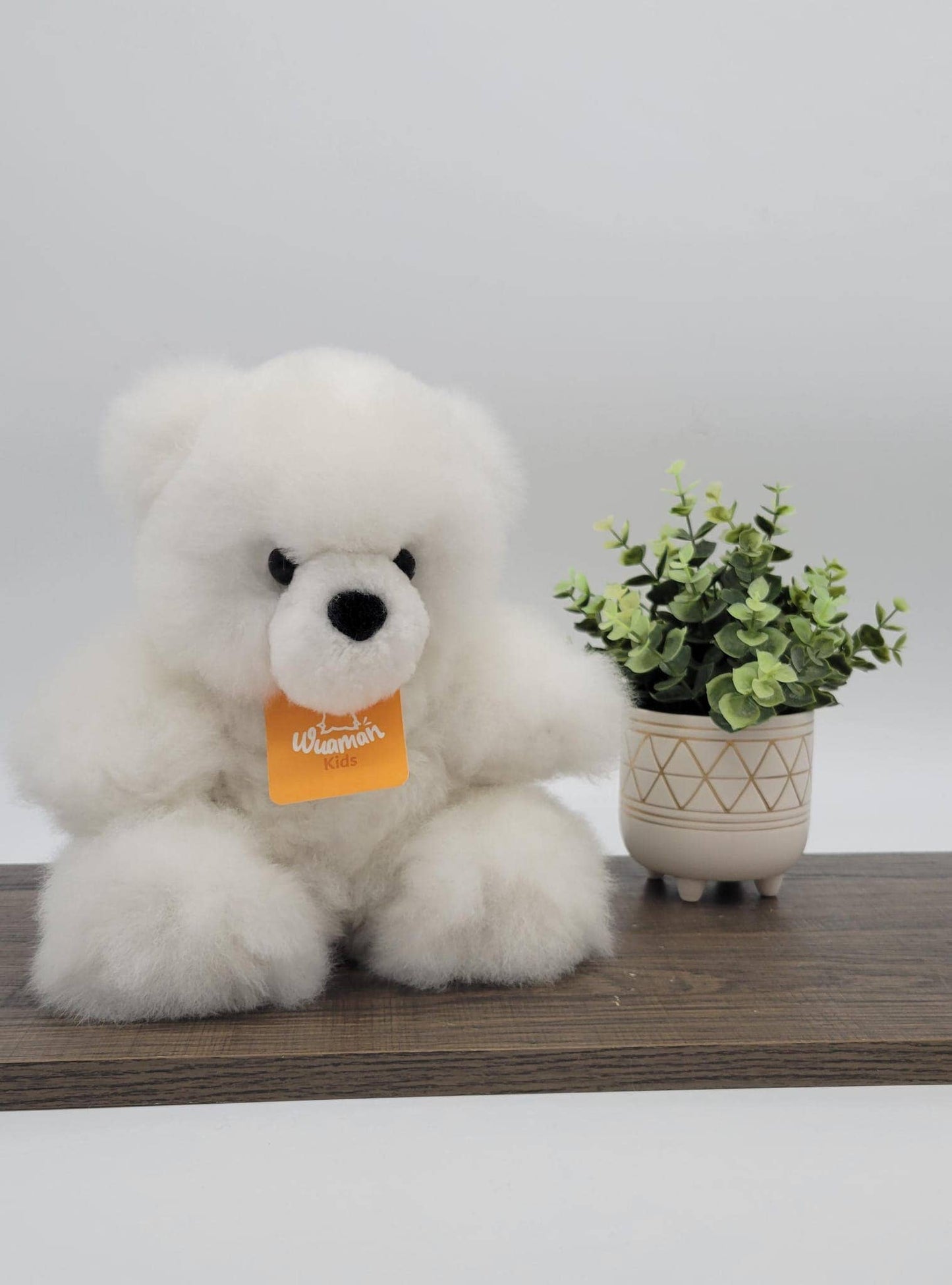 Alpaca Stuffed Animal | Teddy Bear Seated 10" | Handmade