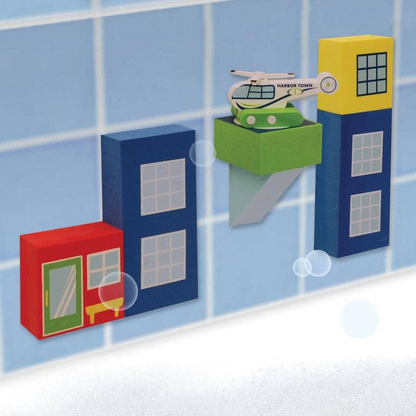 BathBlocks Floating Airport Set in Gift Box