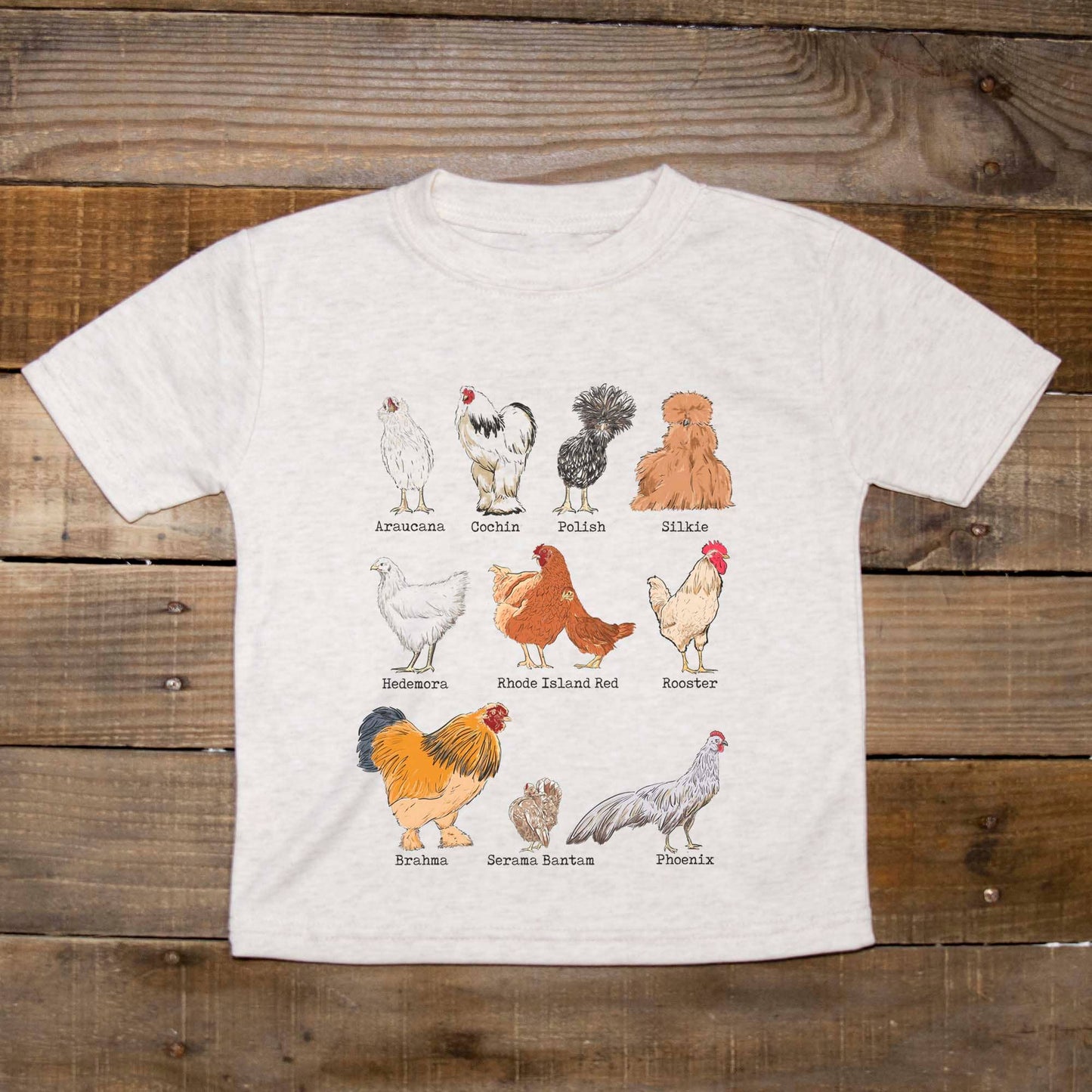 Chicken Breeds Tee