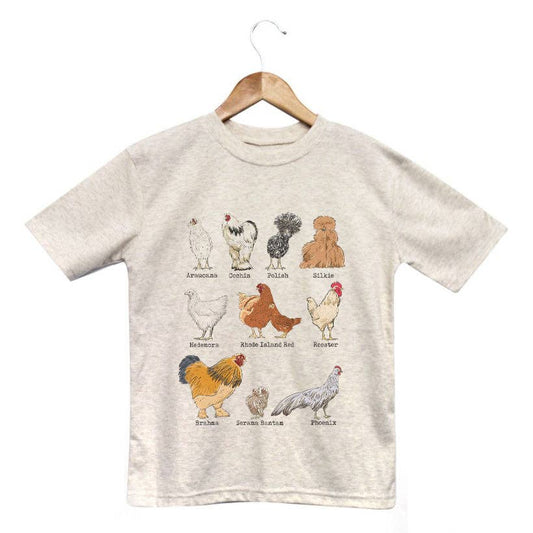 Chicken Breeds Summer Country Farm Western Clothes for Kids