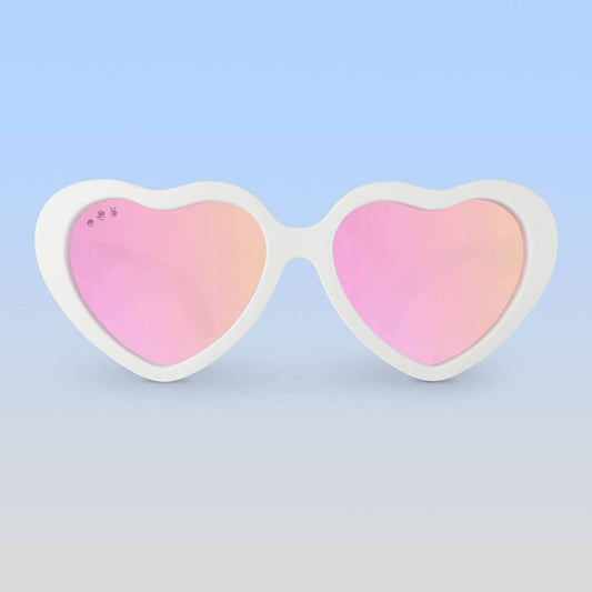 Heart Sunglasses | White