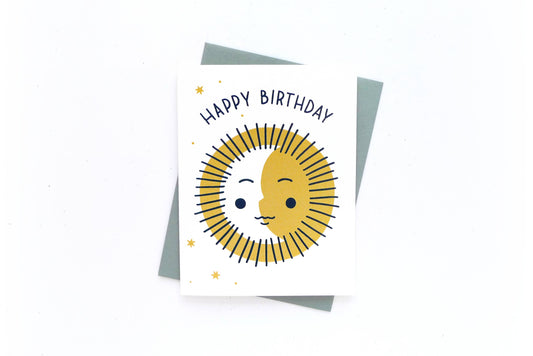 Celestial Birthday Card