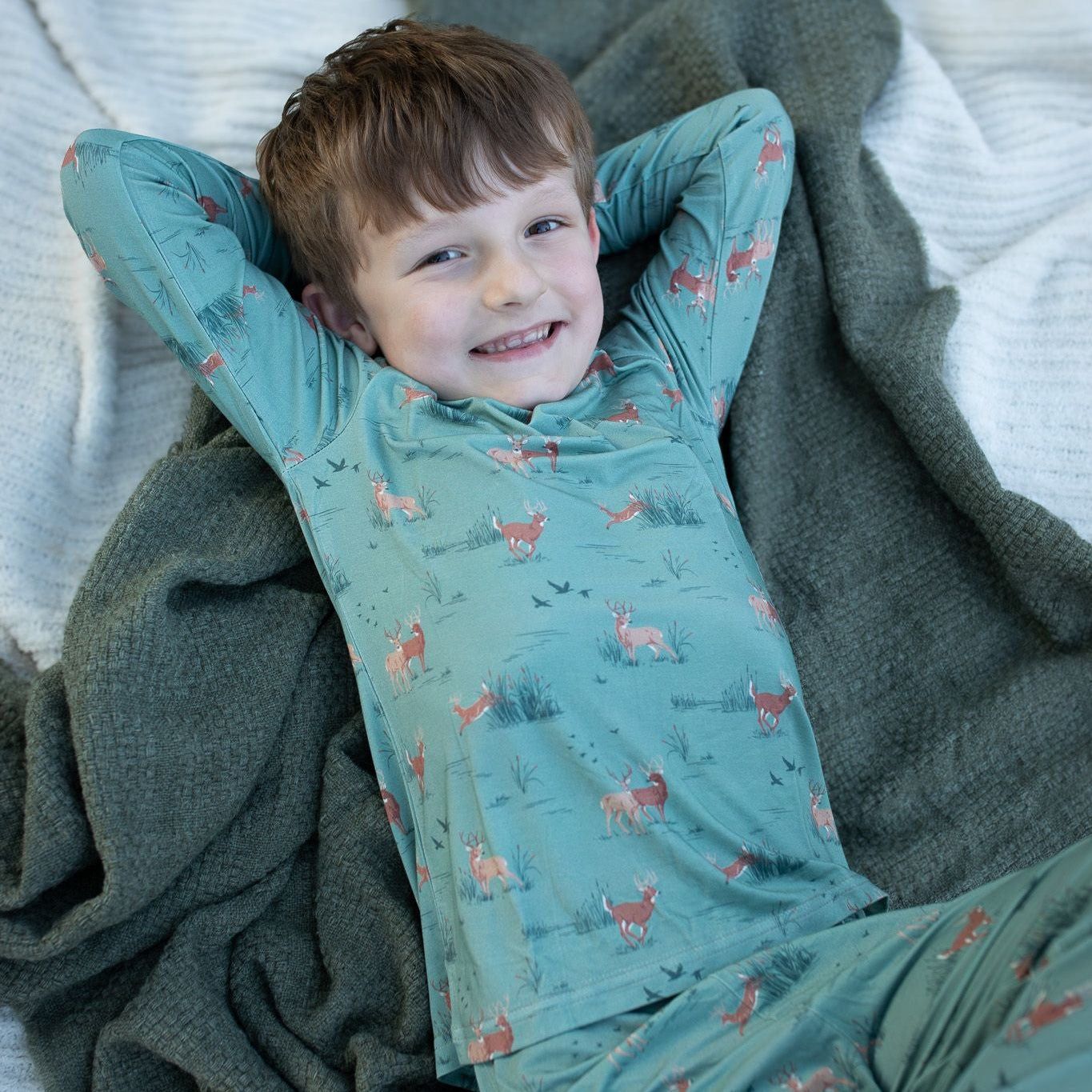 Woodland Buck Bamboo Pajamas