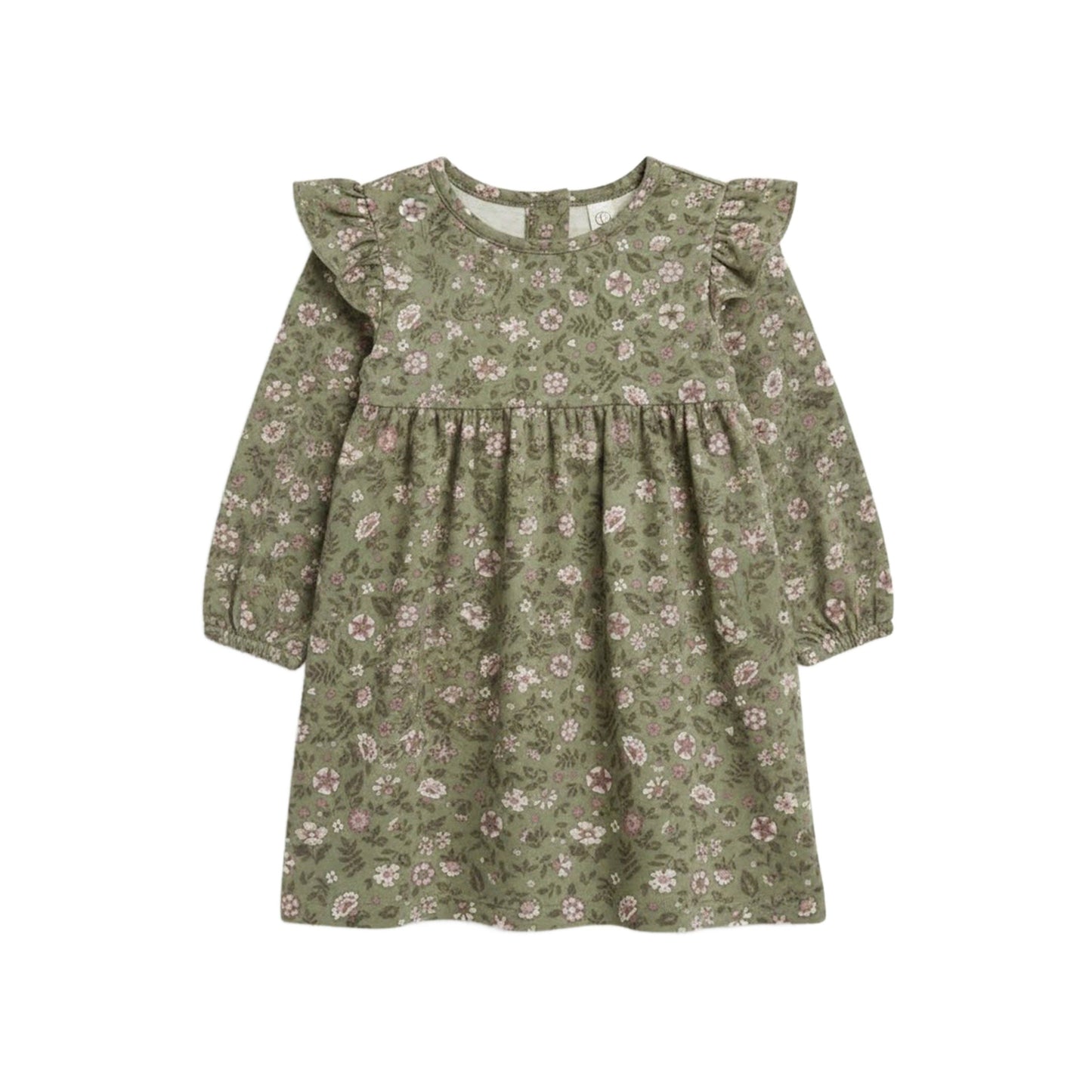 Mika Armhole Ruffle Long Sleeve Dress - Kelsey Floral