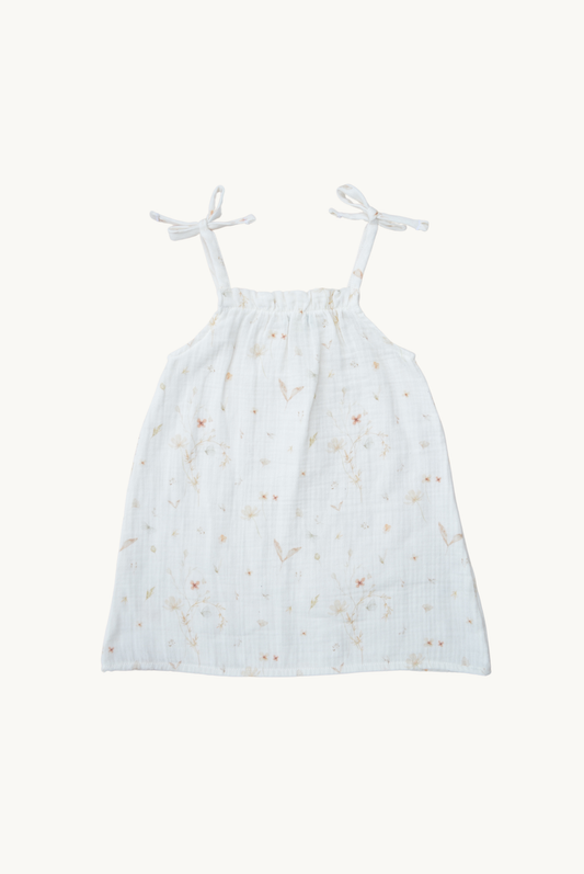 Baby / Kids Summer Flower  Muslin Dress 100% Cotton OEKO-TEX