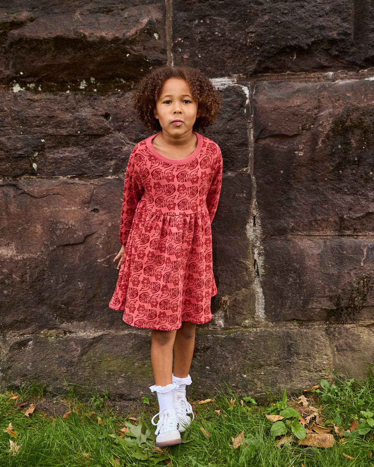 Sweatshirt Dress - Tiger | Spice