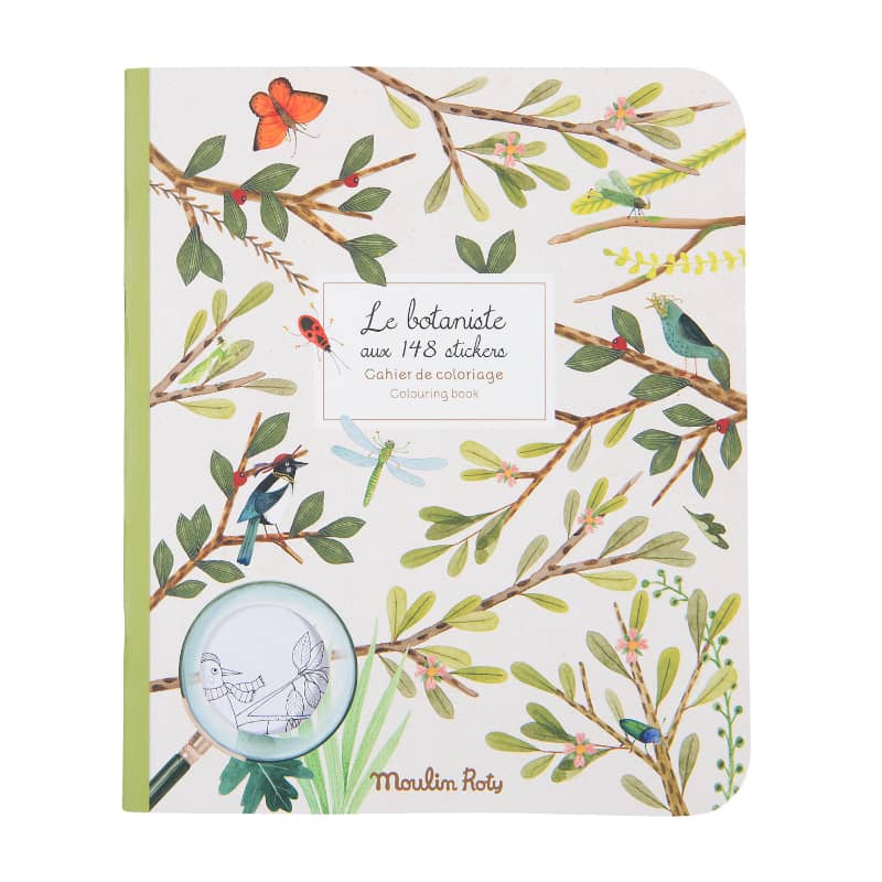 Coloring Books & Stickers Botanist Garden Theme (Pack of 6)