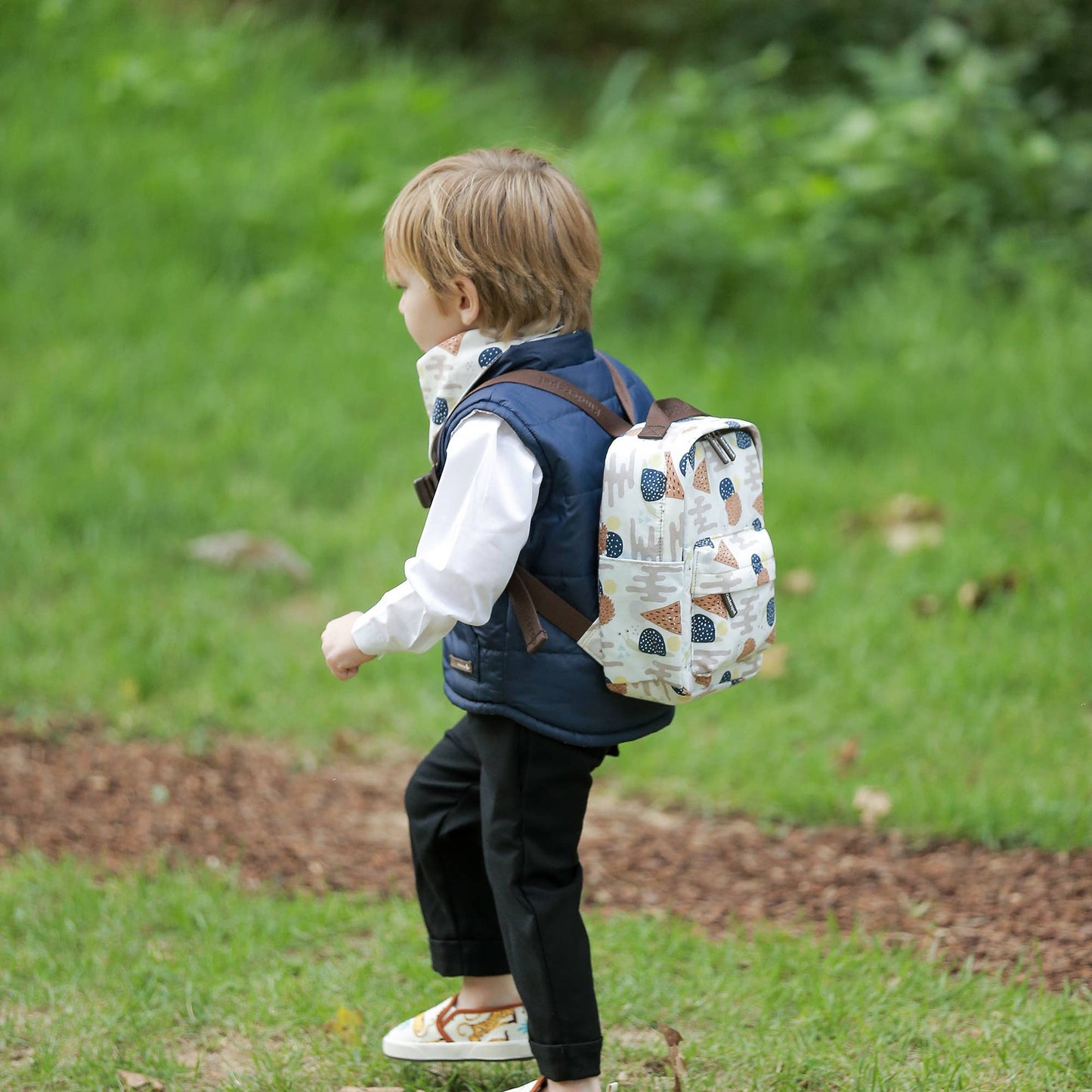 All-in-One Insulated Toddler Backpack with Tether / Lunchbag