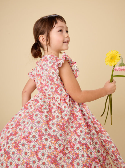 FULL SWEEP WRAP DRESS
