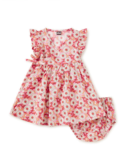 FULL SWEEP WRAP DRESS