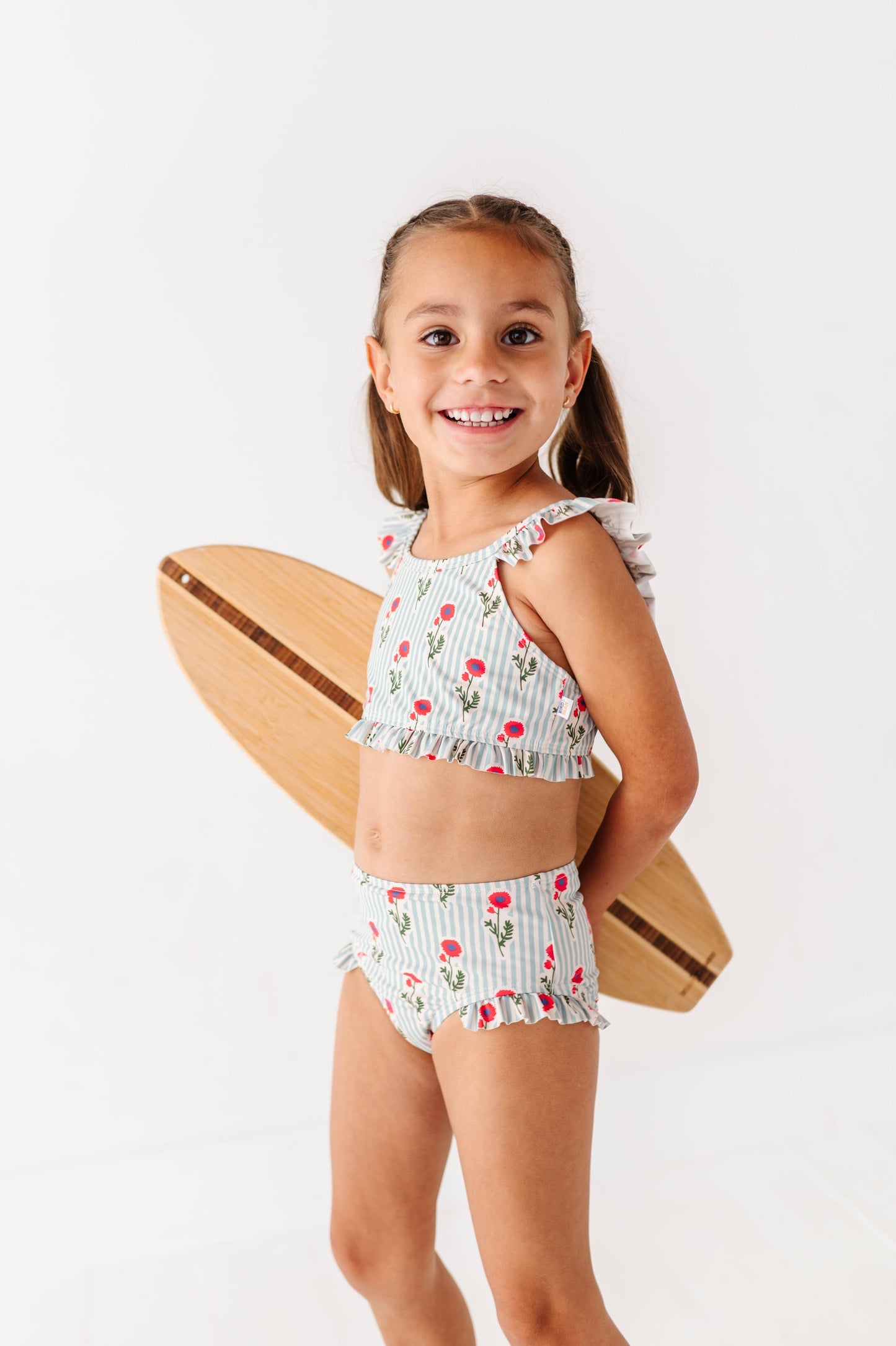 Two Piece Isla Swimsuit - Seaside Blooms 