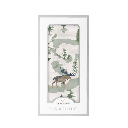 Mountain Moose Swaddle