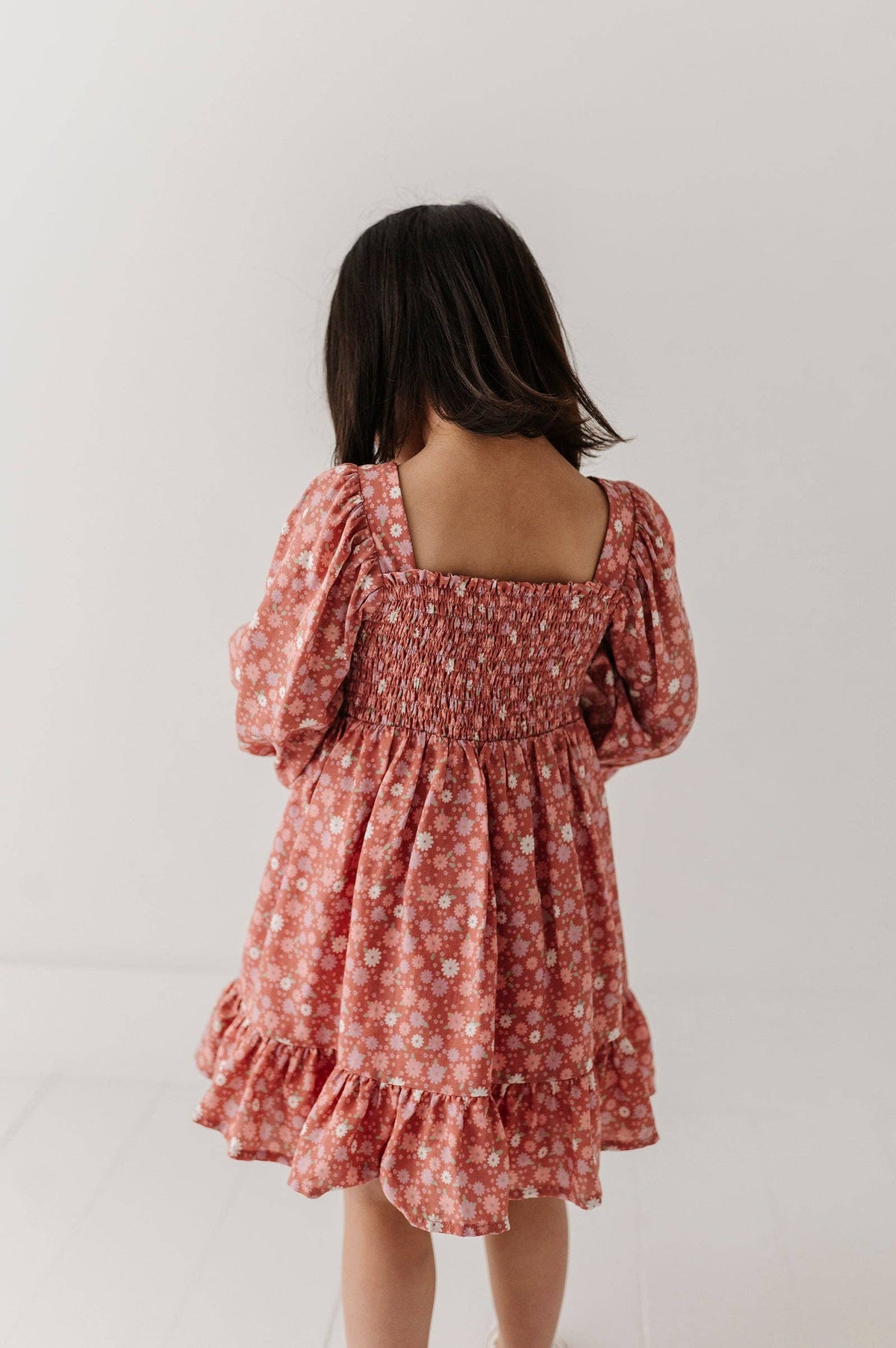 Babysprouts Girl's Long Sleeve Viscose Dress