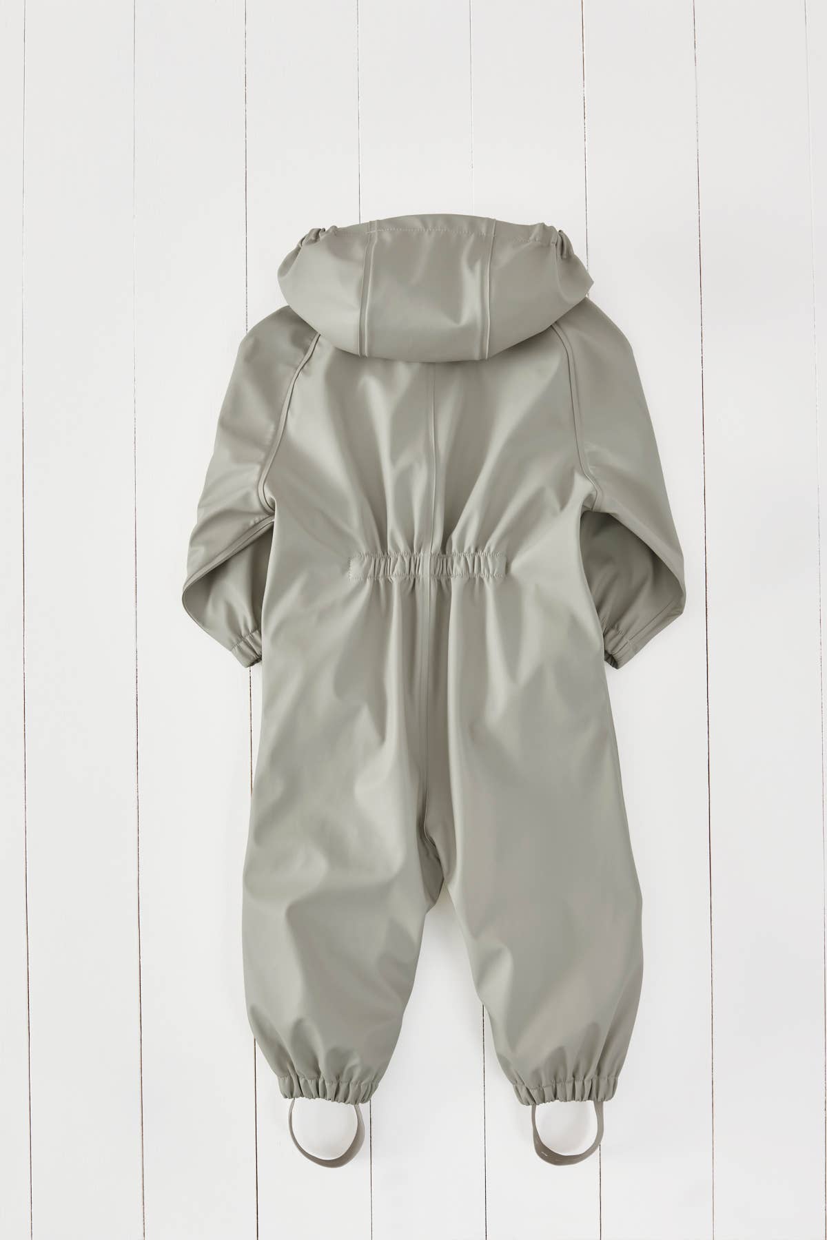 Geothermal Grey Kids Waterproof Puddlesuit