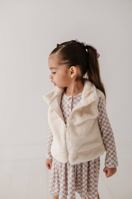 Fur Vest Baby/Kids Clothing Fall 2025