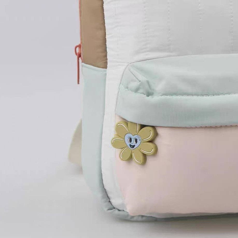 Children's Flowers Backpack Cute Lightweight Shoulder Bag