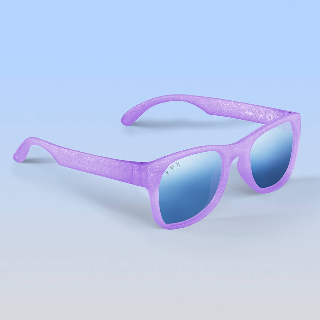 Lavender Glitter Sunglasses