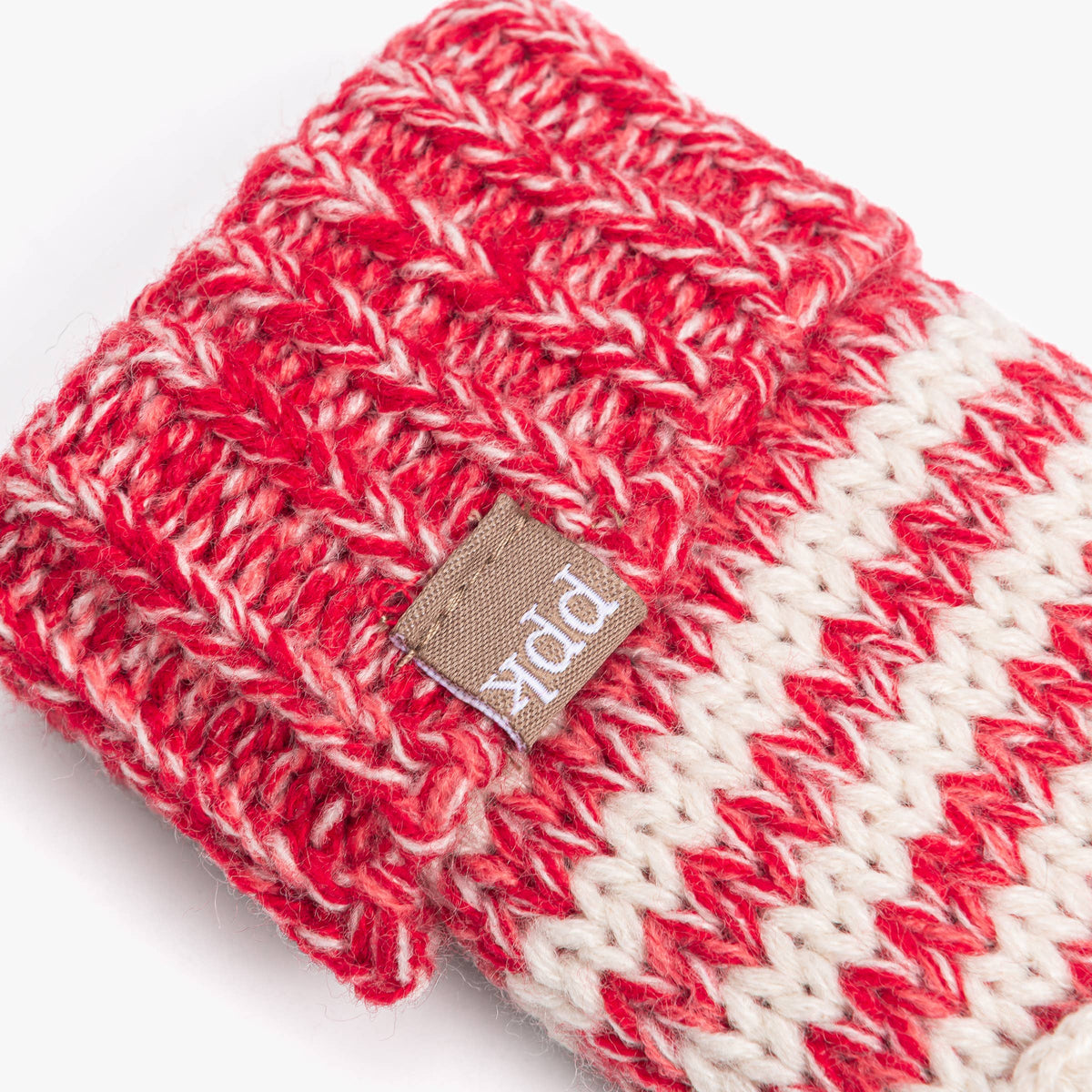 Knit Cat Mittens - Toddler/ Little Kids/ Big Kid - Red