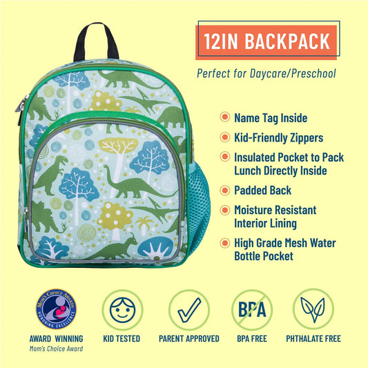 Dinomite Dinosaurs Backpack - 12 Inch