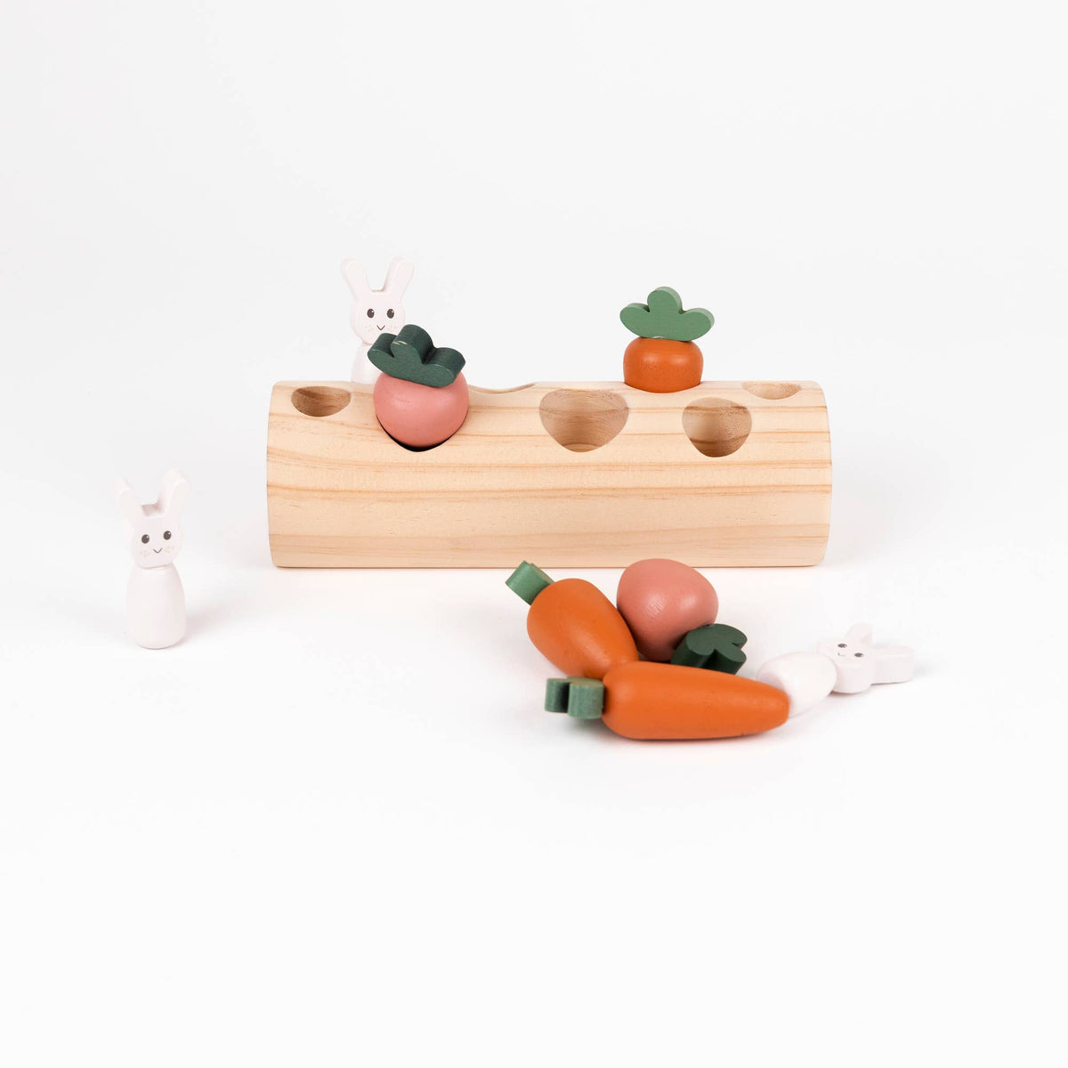 Rabbit and Vegetables Log