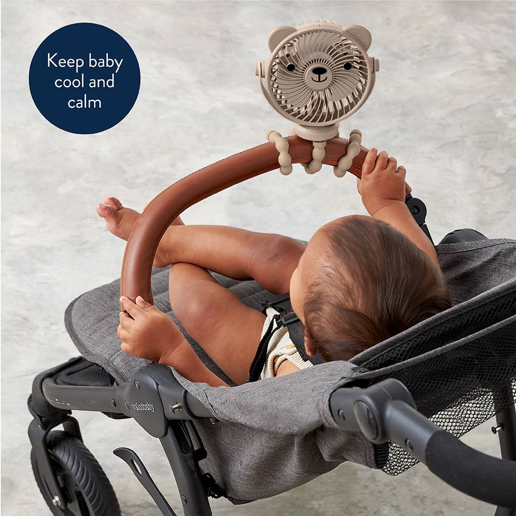 *NEW* Itzy Breeze 3-Speed Stroller Fan™- Taupe