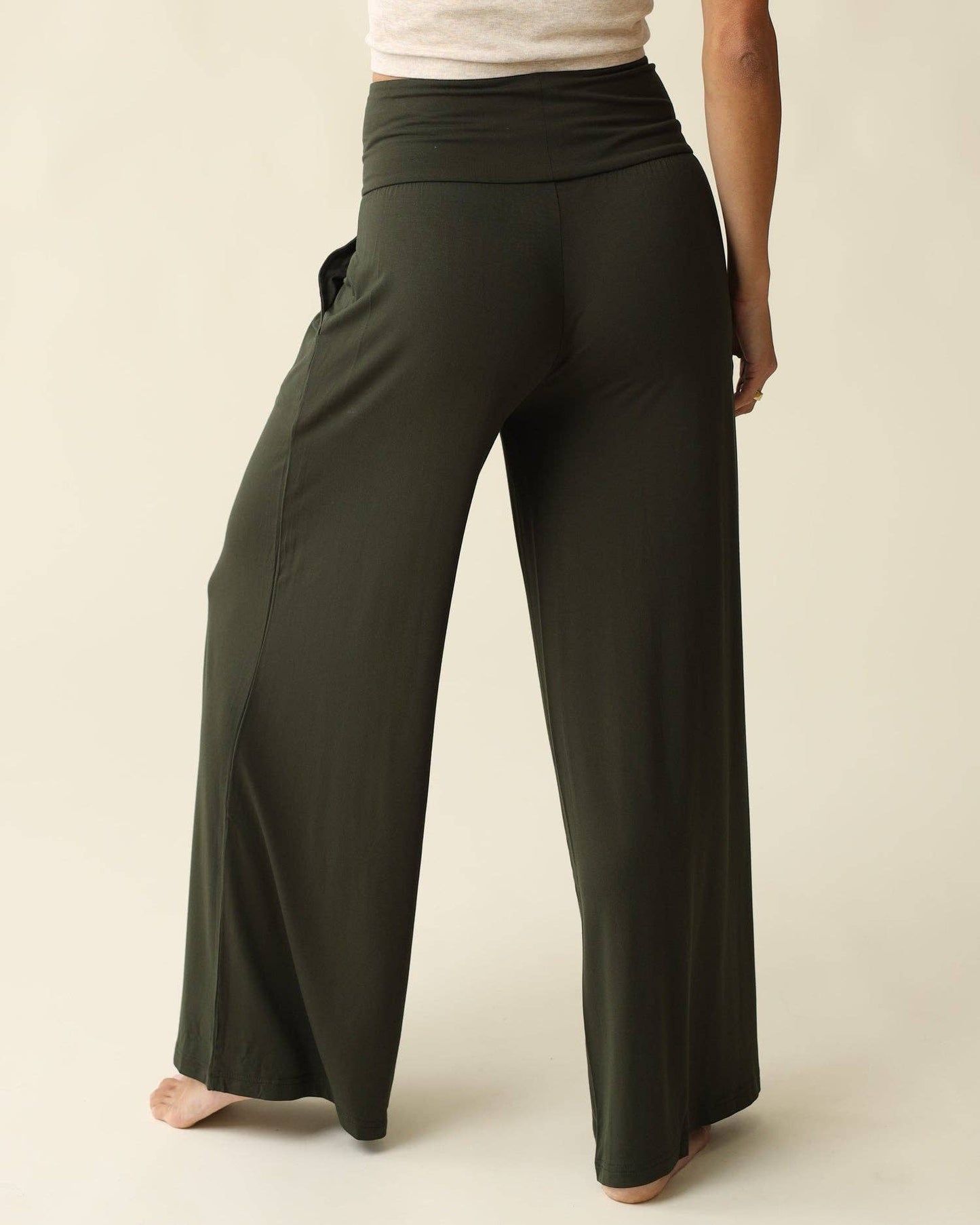 Bamboo Wide Leg Maternity & Postpartum Lounge Pant | Thyme