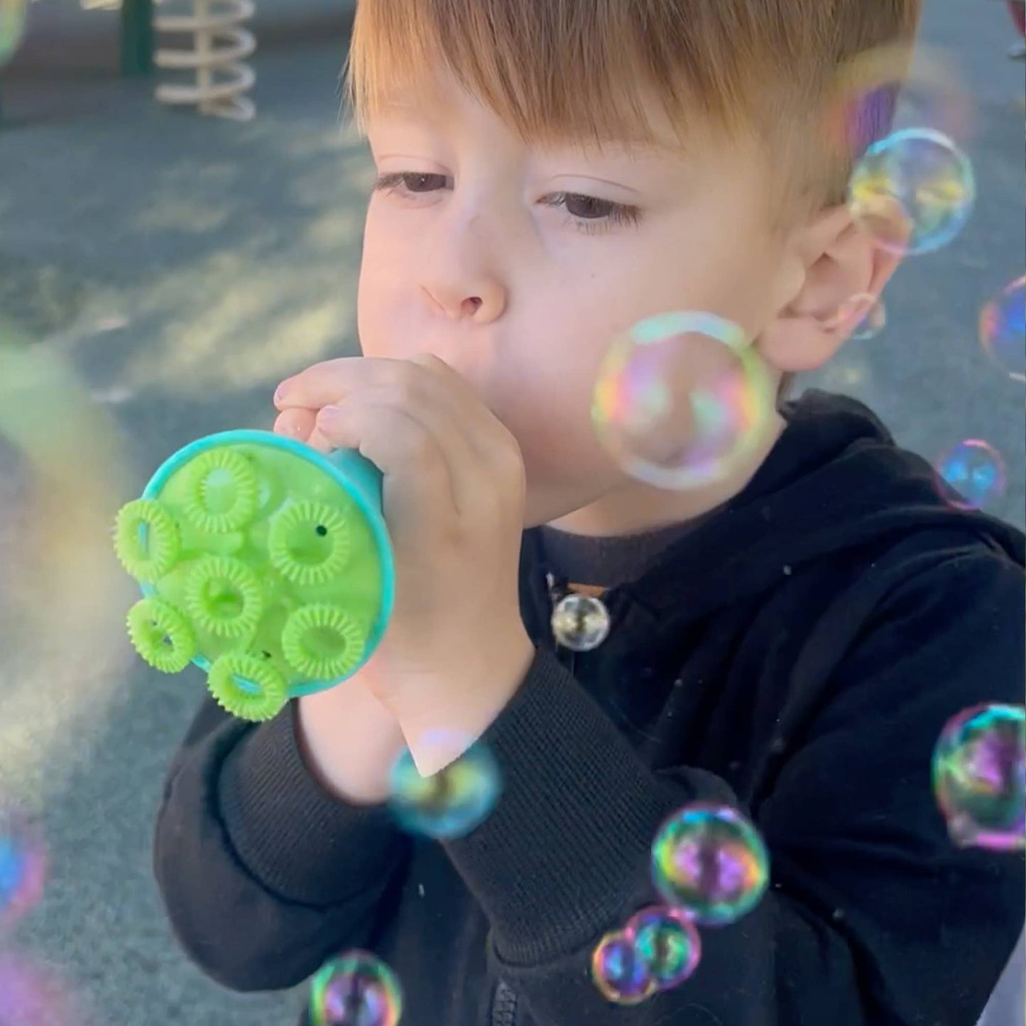 Sensory Bubble Play - Skin Happy Botanical Bubbles & Blower