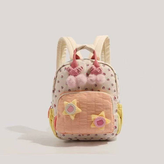 Cute Strawberry Cartoon Mini Backpack for Kids