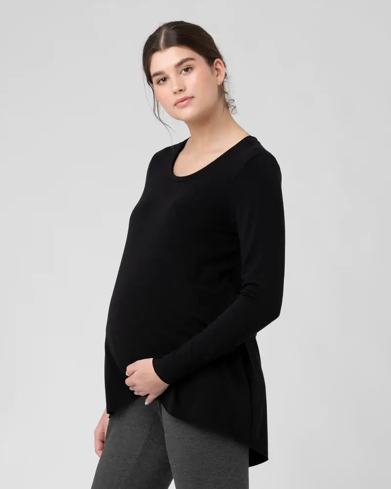 Raw Edge Nursing Top