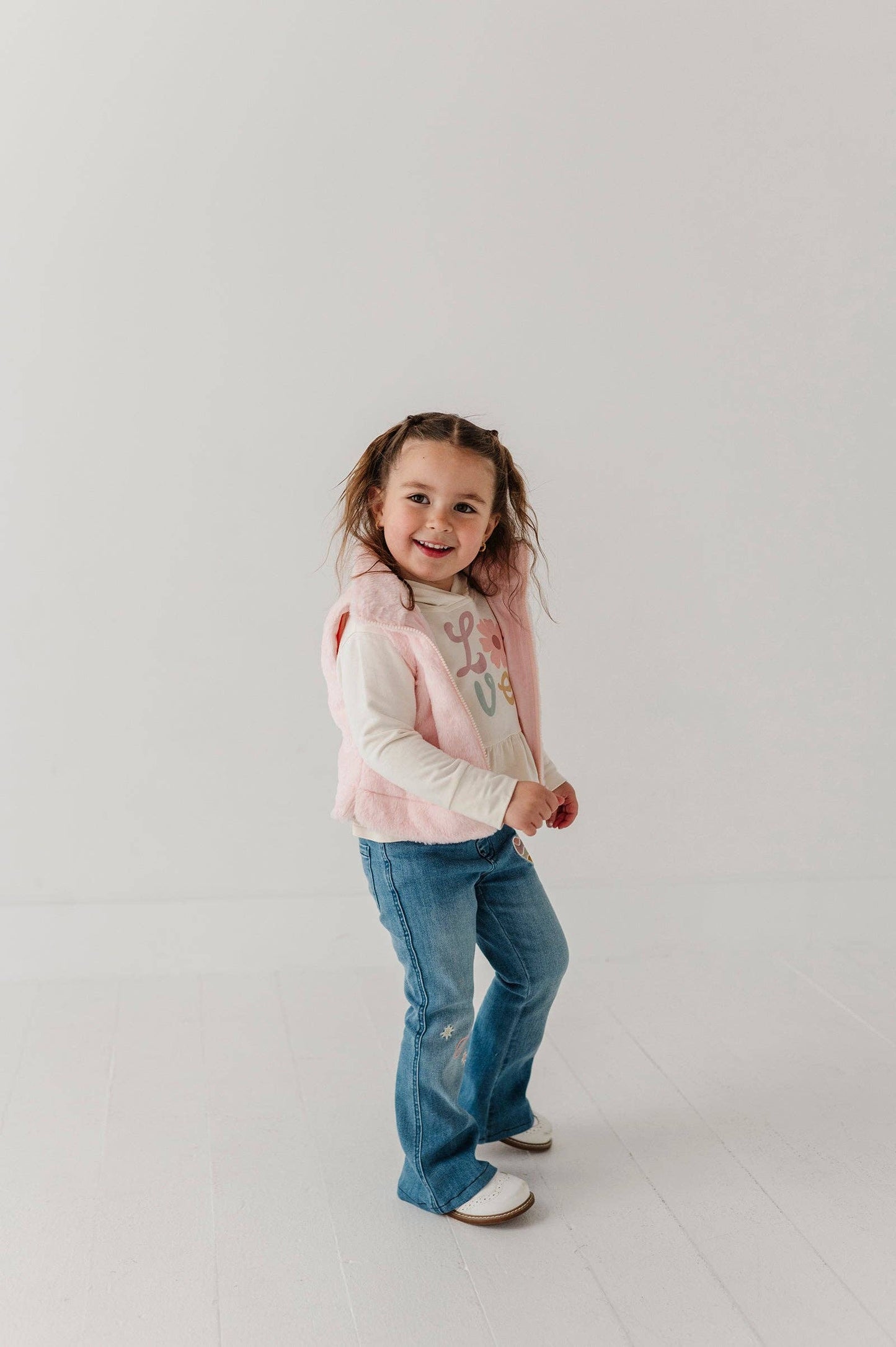 Babysprouts Girl's Fur Vest