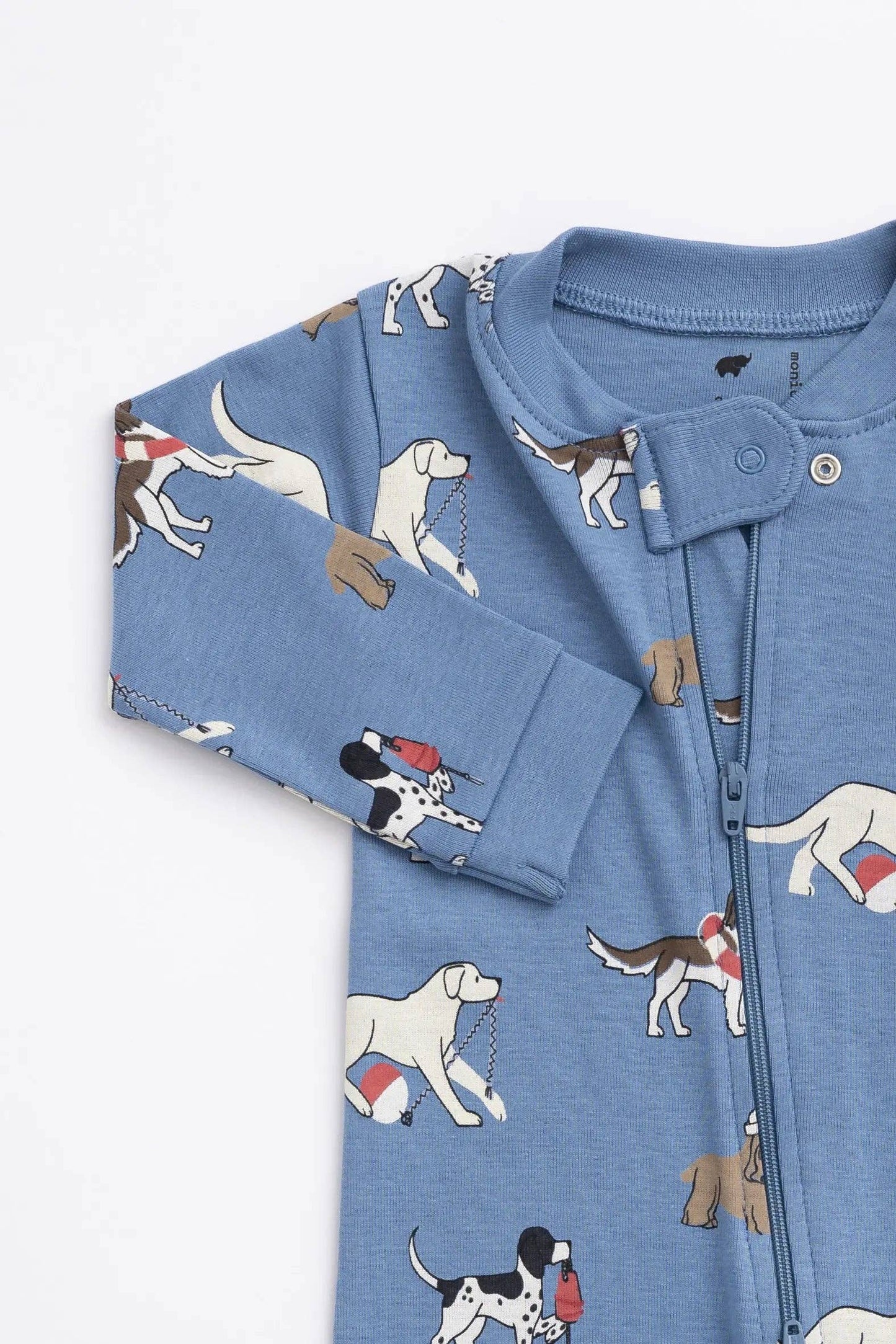 One-Piece Baby Pajamas_Nantucket Pups