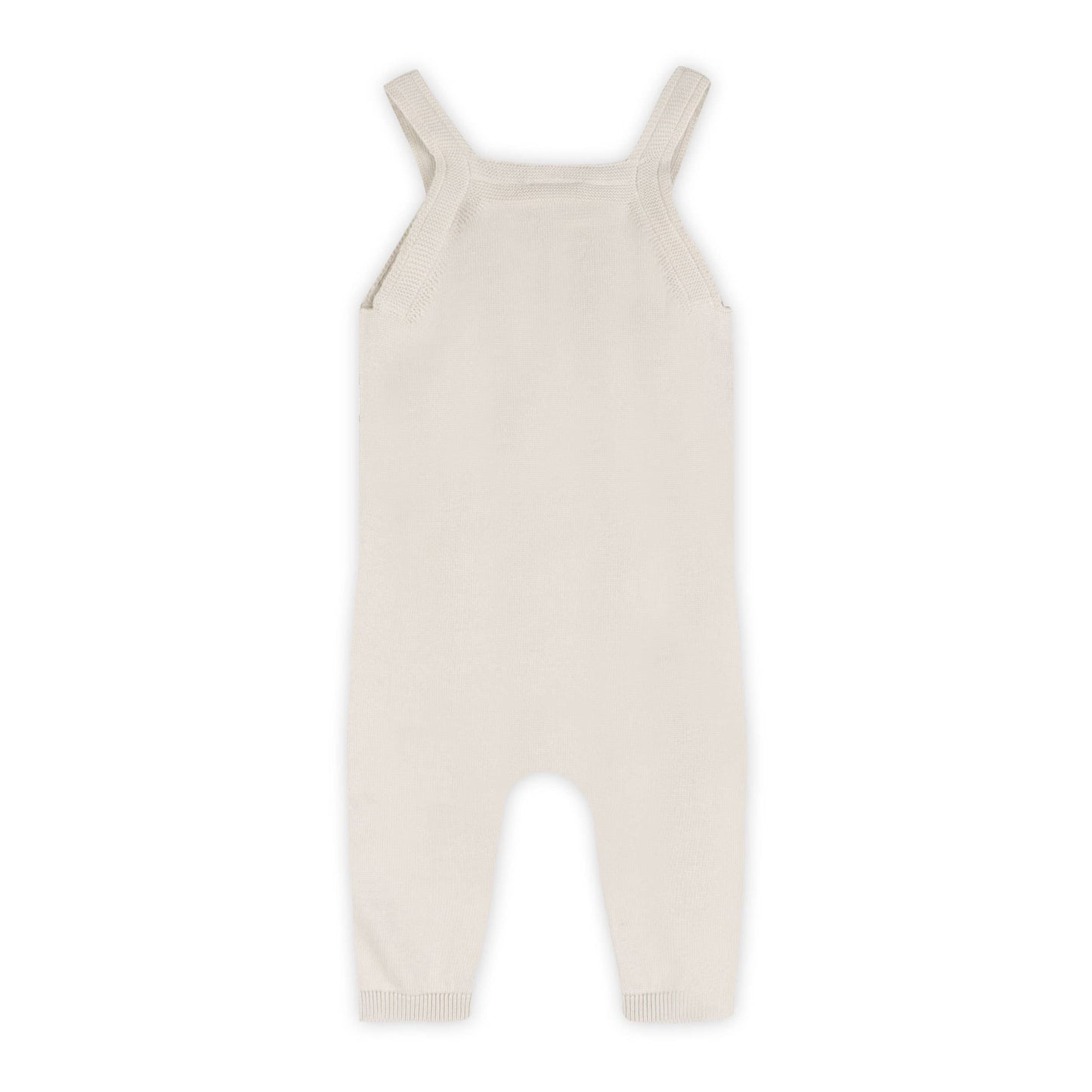 Bear Fair Isle Knit Baby Overall Set (Organic Cotton)