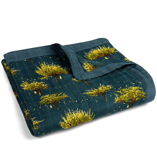 Bamboo Big Lovey blanket- Firefly
