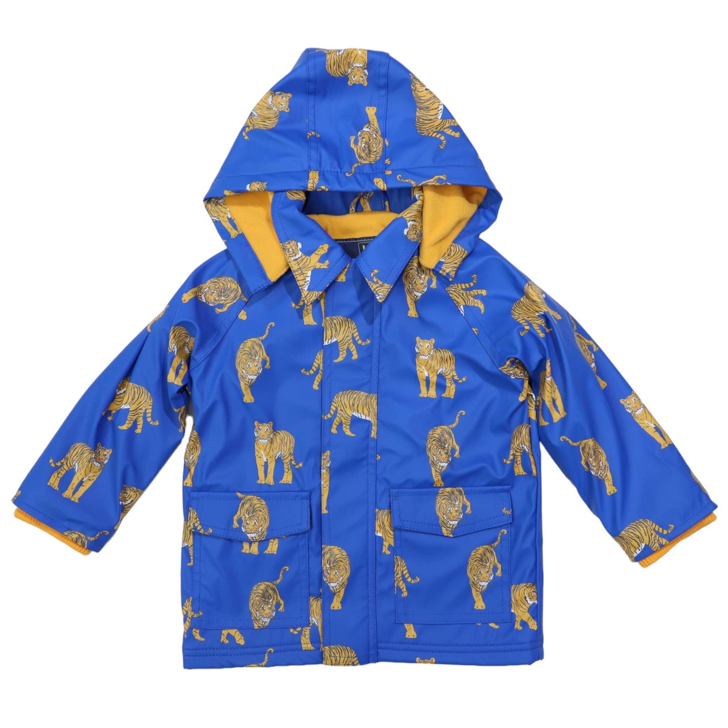 Tiger Raincoat Blue