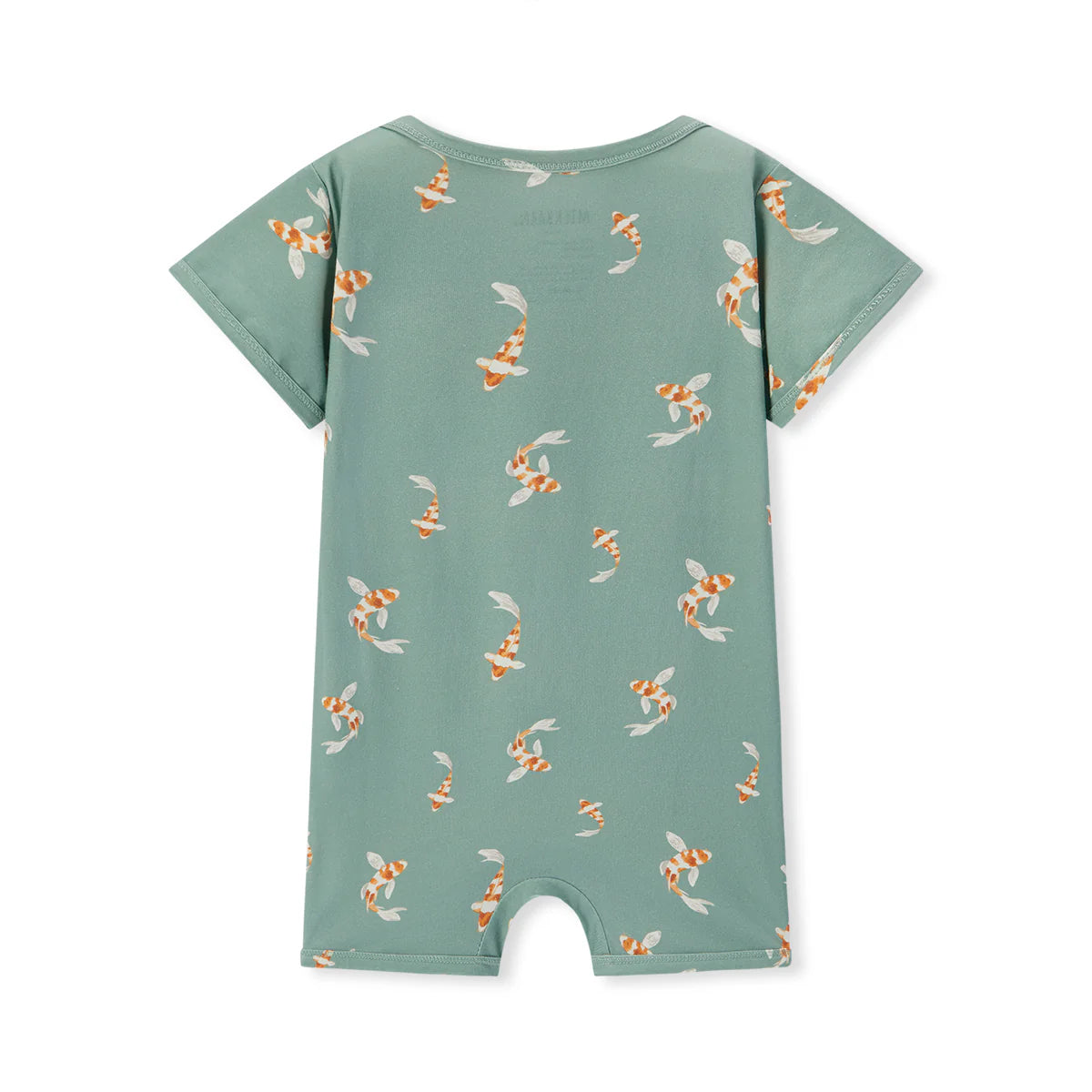 Organic Cotton Shortall | Swimming Koi