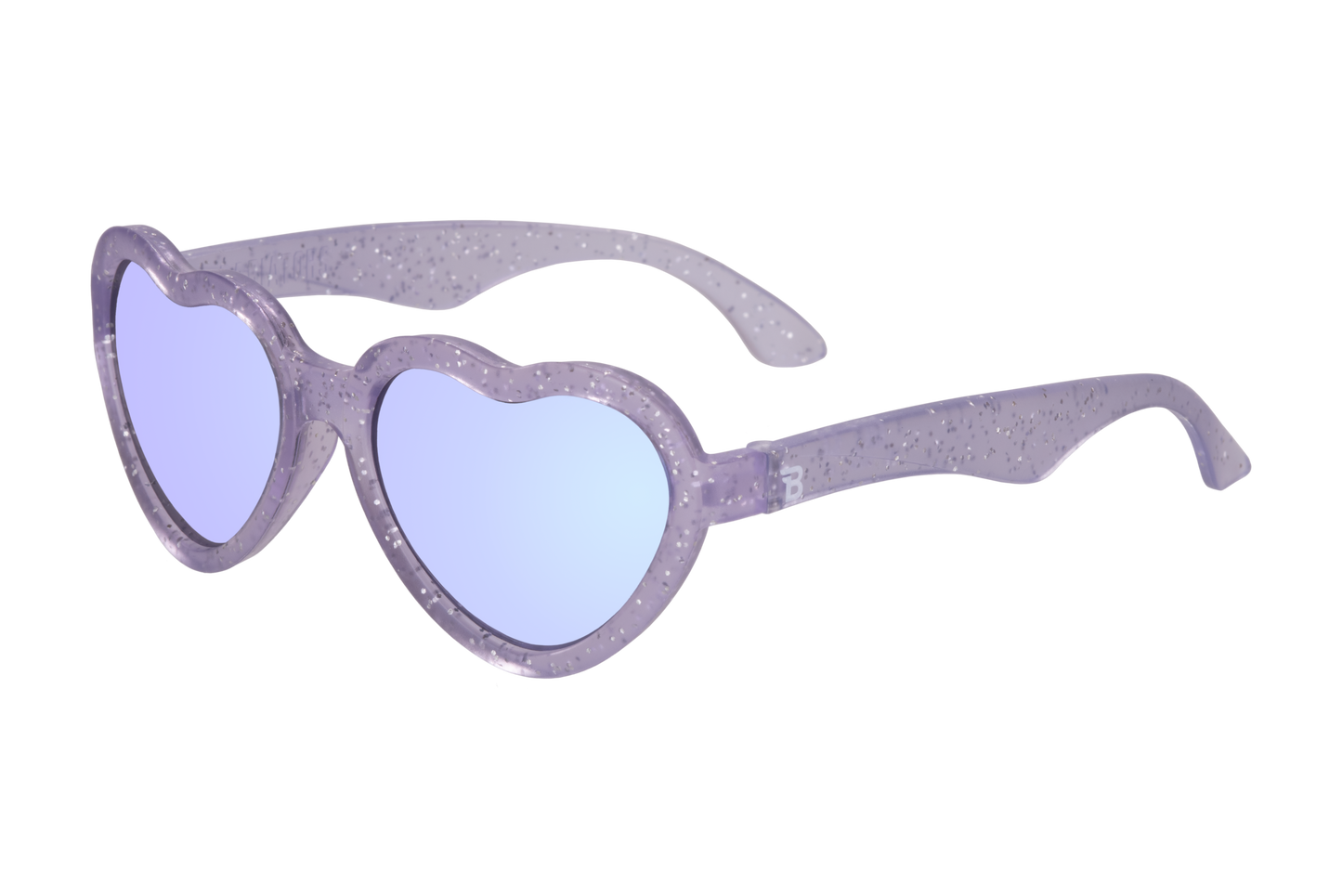 Limited Edition Lavender Shimmer Hearts with  Mirrored Lens