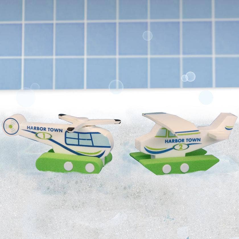 BathBlocks Floating Airport Set in Gift Box