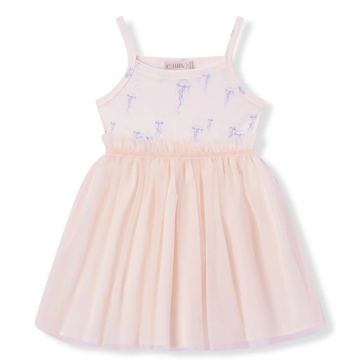 Cotton Stretch Ballet Dress | Sunset Jellyfish